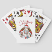 Frohe Weihnachten Spielkarten (Rückseite)