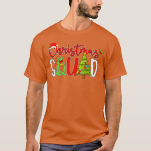 Frohe Weihnachten Squad passendes Familienweihnach T-Shirt