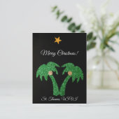Frohe Weihnachten, St. Thomas USVI Feiertagspostkarte (Stehend Vorderseite)