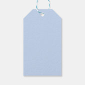 Frohe Weihnachten Starry Sky Geschenkanhänger (Rückseite)