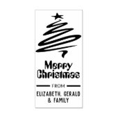 Frohe Weihnachten Stempel (Prägung)