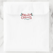 Frohe Weihnachten Sticker Set (Tasche)