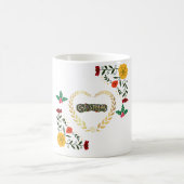 Frohe Weihnachten Stilvolle Ferien Trendy Kaffeetasse (Mittel)