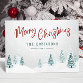 Frohe Weihnachten Stilvolle Rustikale Winterbaum