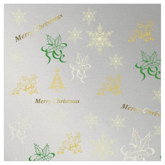 frohe Weihnachten Stoff (Nahaufnahme)