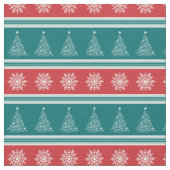 Frohe Weihnachten Stoff (Nahaufnahme)