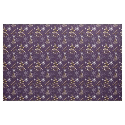 Frohe Weihnachten Stoff (Fat Quarter (45,7 x 55,9 cm))
