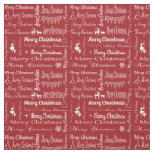 Frohe Weihnachten Stoff (Muster)