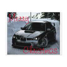 Frohe Weihnachten Subaru Impreza WRX Sti