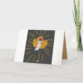 Frohe Weihnachten Sun Moon Angel, Kunst von Kinder (Rückseite)
