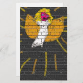 Frohe Weihnachten Sun Moon Angel, Kunst von Kinder Briefpapier (Vorne/Hinten)