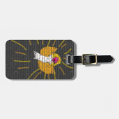 Frohe Weihnachten Sun Moon Angel, Kunst von Kinder Gepäckanhänger (Vorderseite horizontal)