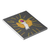 Frohe Weihnachten Sun Moon Angel, Kunst von Kinder Notizblock (angewinkelt)