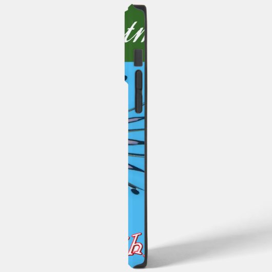 Frohe Weihnachten Sunshine Holiday.png Case-Mate iPhone Hülle (Rückseite / Links)