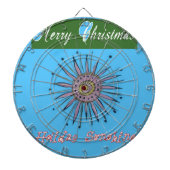 Frohe Weihnachten Sunshine Holiday.png Dartscheibe (vorne)