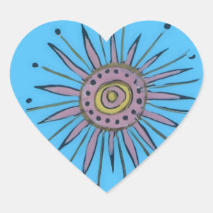 Frohe Weihnachten Sunshine Holiday.png Herz-Aufkleber