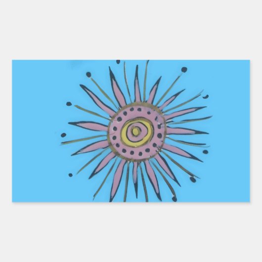 Frohe Weihnachten Sunshine Holiday.png Rechteckiger Aufkleber (Vorderseite)