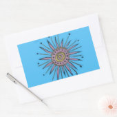 Frohe Weihnachten Sunshine Holiday.png Rechteckiger Aufkleber (Umschlag)