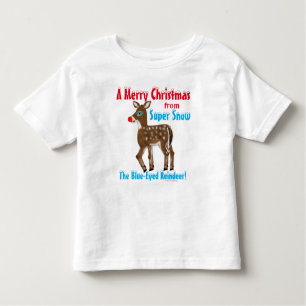 Frohe Weihnachten Super Snow Reindeer Kleinkind T-shirt
