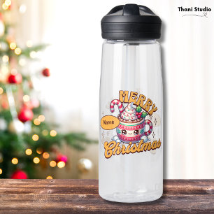 Frohe Weihnachten Süße Heiße Schokolade Tasse Fami Trinkflasche
