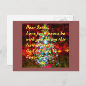 Frohe Weihnachten süße Liebe gibt grafische Texte (Vorne/Hinten)