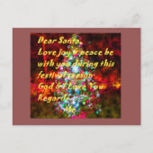 Frohe Weihnachten süße Liebe gibt grafische Texte  (Vorderseite)