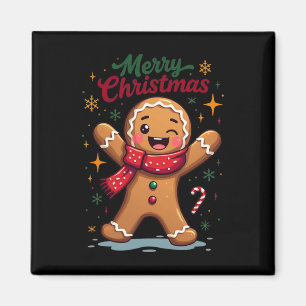 Frohe Weihnachten Süßer Weihnachtsmann Feiertag Fe Magnet