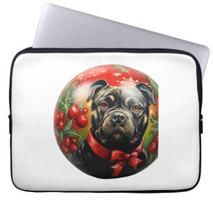 Frohe Weihnachten Sussex Spanel Laptopschutzhülle