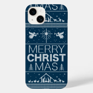 Frohe Weihnachten Sweater Religiöse Geburt Case-Mate iPhone 14 Hülle