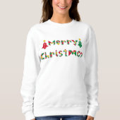 Frohe Weihnachten! Sweatshirt (Vorderseite)