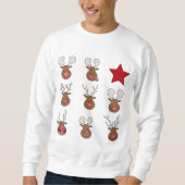 Frohe Weihnachten Sweatshirt (Vorderseite)