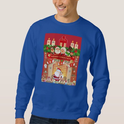 Frohe Weihnachten  Sweatshirt (Vorderseite)