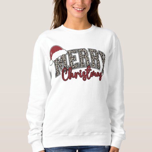 Frohe Weihnachten Sweatshirt (Vorderseite)