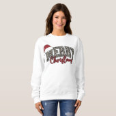 Frohe Weihnachten Sweatshirt (Vorne ganz)