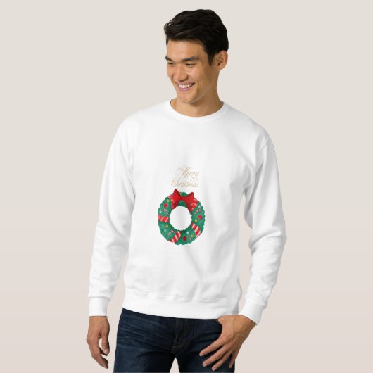frohe Weihnachten Sweatshirt (Vorne ganz)