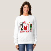frohe Weihnachten Sweatshirt (Vorne ganz)