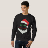 frohe weihnachten sweatshirt (Vorne ganz)