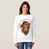 Frohe Weihnachten Sweatshirt (Vorne ganz)