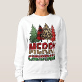 Frohe Weihnachten Sweatshirt (Vorderseite)