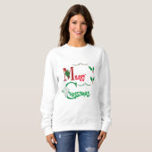 Frohe Weihnachten Sweatshirt (Vorne ganz)