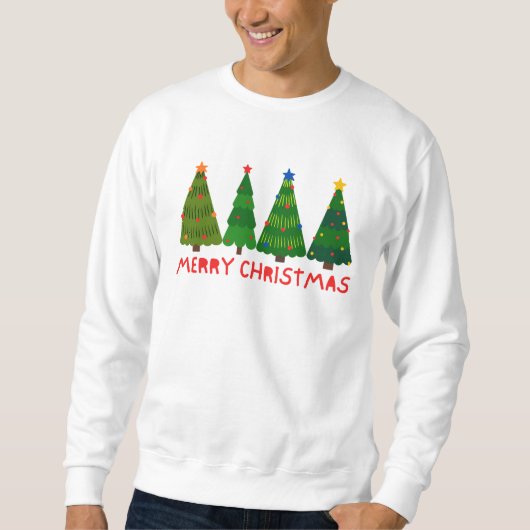 Frohe Weihnachten Sweatshirt (Vorderseite)