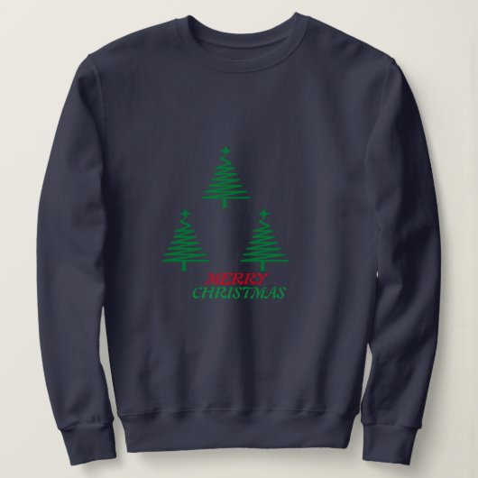 Frohe Weihnachten Sweatshirt (Design vorne)