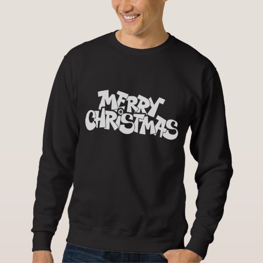 Frohe Weihnachten Sweatshirt (Vorderseite)
