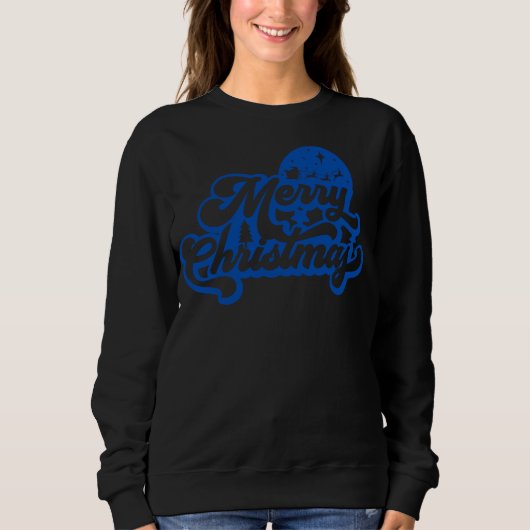 Frohe Weihnachten Sweatshirt (Vorderseite)