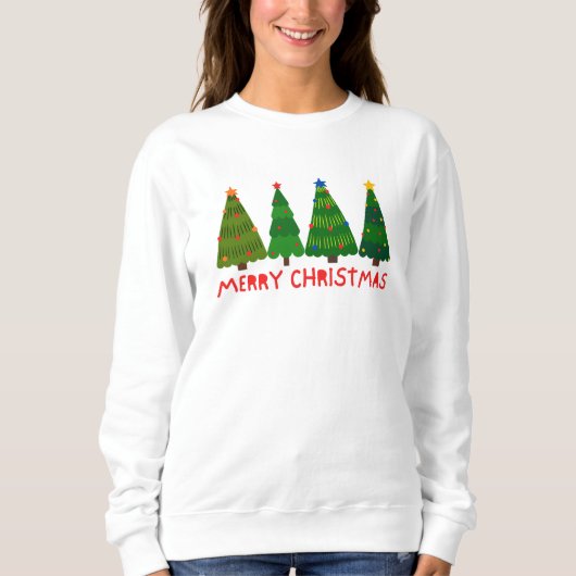 Frohe Weihnachten Sweatshirt (Vorderseite)
