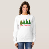 Frohe Weihnachten Sweatshirt (Vorne ganz)