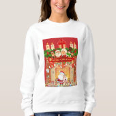 Frohe Weihnachten Sweatshirt (Vorderseite)