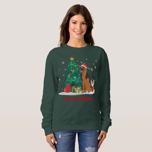 Frohe Weihnachten Sweatshirt (Vorne ganz)