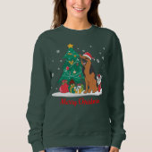 Frohe Weihnachten Sweatshirt (Vorderseite)