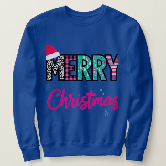 Frohe Weihnachten Sweatshirt (Design vorne)